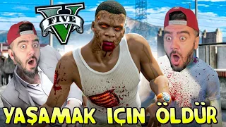 GTA 5 GERÇEK HAYAT ! Herkes zombi oldu ! BENI ISIRDILAR - GTA 5 MODS