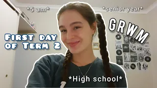 GRWM for the first day of school *term 2* | Deone Dumond