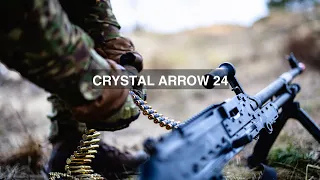 Mācībās "CRYSTAL ARROW 24" trenē Latvijas un sabiedroto bruņoto spēku sadarbību