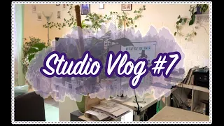 Studio Vlog 07 - Chatty Small Art Business Week