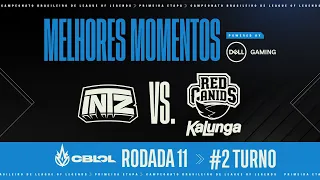 CBLOL 2021: 1ª Etapa - Fase de Pontos | Melhores Momentos (ITZ) x (RED) (2º Turno) - by Dell Gaming