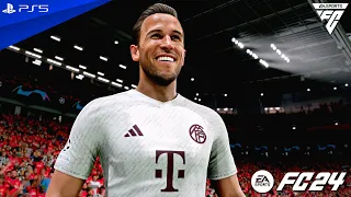 FC 24 - Man United vs. Bayern Munich - Champions League 2024 Final Match at Wembley | PS5™ [4K60]