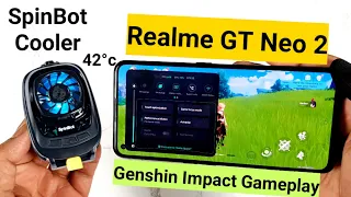 Realme GT Neo 2 Genshin Impact Heating Test Using Cooling fan🔥🔥🔥