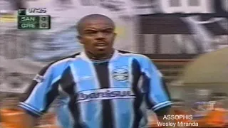 Santos 3 x 0 Grêmio - 01/12/2002 - JOGO COMPLETO - Narração Nivaldo Prieto