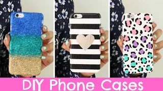 DIY Phone Cases | Three Designs Cute & Easy!