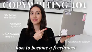 How To Become a Freelance Writer in 2024 💸 How to start, What to charge + free portfolio template!