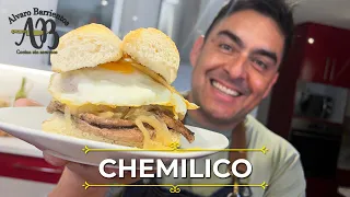 CHEMILICO UN SÁNDWICH PERFECTO Y DELICIOSO - COMO HACER EL MEJOR CHEMILICO - ALVARO BARRIENTOS