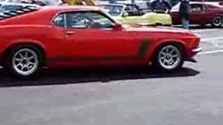 1969 & 1970 Ford Mustang BOSS 302 at Knotts Berry Farm 2004