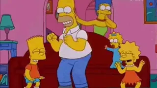 los simpson bailando cumbia