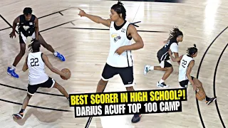 "THEY CAN'T GUARD HIM" Darius Acuff Dominating Top 100!! Full Camp Highlights...