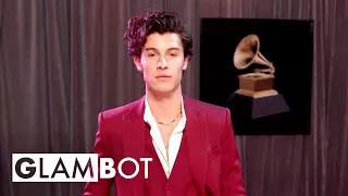 Shawn Mendes GLAMBOT: Behind the Scenes at 2020 Grammys | E! Red Carpet & Award Shows