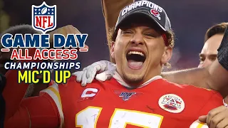 NFL Conference Championships Mic'd Up, "Of course I'll make a play!" | Game Day All Access