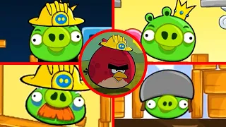 Angry Birds Mario Bros - All Bosses (Boss Fight) 1080P 60 FPS