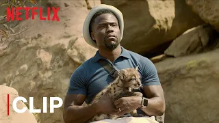 Kevin Hart Gets Chased By A Lion ft. Mark Wahlberg | Me Time | Netflix India