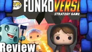 Funkoverse Strategy Game: Back to the Future – Marty McFly & Doc Brown Review   with Tom Vasel