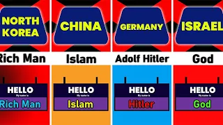 Comparison: Banned Names In Different Countries