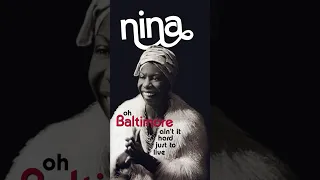 “Oh Baltimore, ain’t it hard just to live…” - #ninasimone #baltimore #randynewman