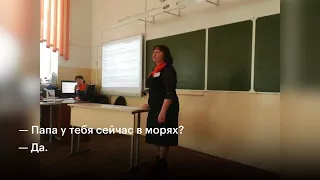 Директор запугивает школьника из за значка «Навальный 2018»