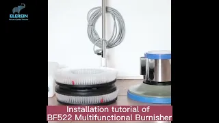 Installation tutorial and usage demonstration of Elerein BF522 Multifunctional Burnisher