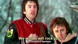 Queen We Will Rock You Letra  - SUSCRIBANCE-