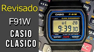 Casio F91W ¿Ya tienes este reloj retro clásico digital en tu colección?