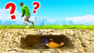 IMPOSSIBLE HIDING SPOTS in GTA 5! (GTA 5 Hide & Seek)