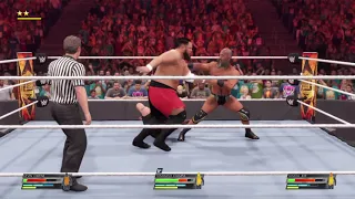 Samoa Joe vs. Kevin Owens vs. Tomasso Ciampa (WWE United States Championship)