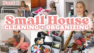 SMALL HOUSE CLEAN + ORGANIZE 2024 | SMALL HOUSE ORGANIZATION | CLEANING MOTIVATION | MarieLove