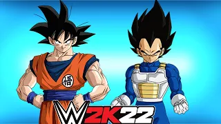 Goku vs.Vegeta WWE2K22