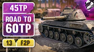 "F2P" Road to 60TP - Folge #13 45TP - Stark unterschätzt! [World of Tanks - Gameplay - DE]