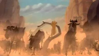 Escape the wildebeest ~ The Lion King Musical Version ~