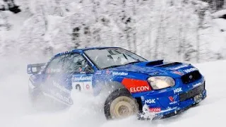 Subaru Impreza Snow Rally Compilation