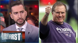 FIRST THINGS FIRST | Nick Wright reveals the reason Belichick avoid to meet Tom Brady face-to-face