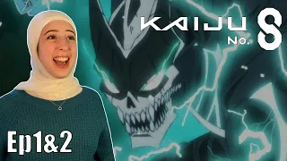 NOT WHAT I EXPECTED | Kaiju No.8 Episode 1&2 Reaction