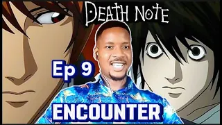 THAT GAZE!! DEATH NOTE Episode 9 ENCOUNTER | Reaction