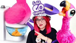 FLAMING który ROBI KUPKĘ 💩 POWTARZA SŁOWA I ŚPIEWA 🦩 Flamingo Gotta Go