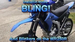 More Bling and Blinkers for the WR250R