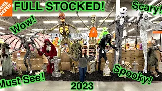 HOME DEPOT 2023 FULL HALLOWEEN WALKTHROUGH‼️