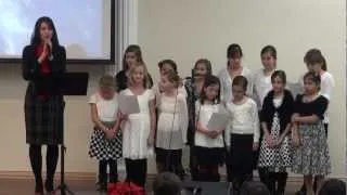 Hallelujah (Light Has Come) (Russian) - Angel w Kids Choir 12-24-11