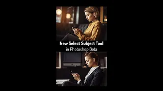 New Select Subject Tool in Photoshop Generative Fill
