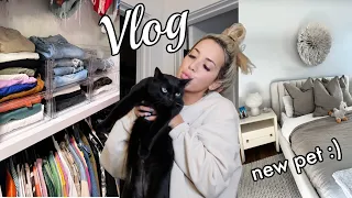 Couple Days in my life | New pet, Skincare, Decluttering, Unboxing, Home Updates