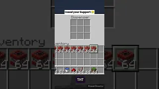 This is Easy to build and Powerful tnt cannon in Minecraft