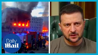 Ukraine capital Kyiv attacked: ‘We must still fight,' rallies Zelensky