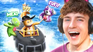 Die BÖSE KATZE bringt FUFU und MEXIFY um!!! 😳😂 | Party Animals