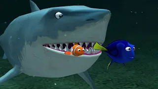 Finding Nemo Game Movie ( All Cutscenes)