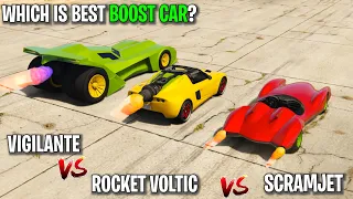 SCRAMJET VS VIGILANTE VS ROCKET VOLTIC | WHICH IS BEST BOOST CAR?