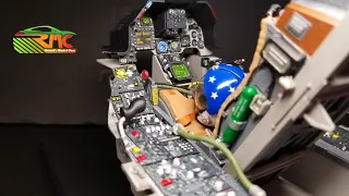 ESCI F 16 Cockpit Cockpit Buddy Build Final