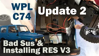 WPL C74 Update 2. RES V3 Installation. 1/10 RC Suzuki Jimny