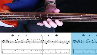 Shocking Blue -  Send Me A Postcard (Bass cover with tabs)