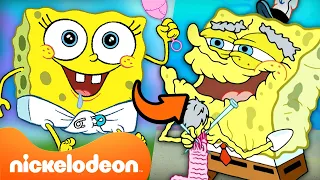 سبونج بوب | الجدول الزمني لسن سبونج بوب ⏰ | تجميع لمدة 20 دقيقة | Nickelodeon Arabia